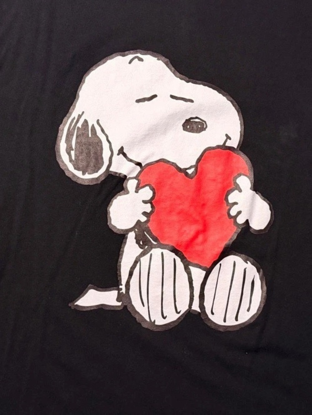 Gildan Snoopy Graphic Black 4XL